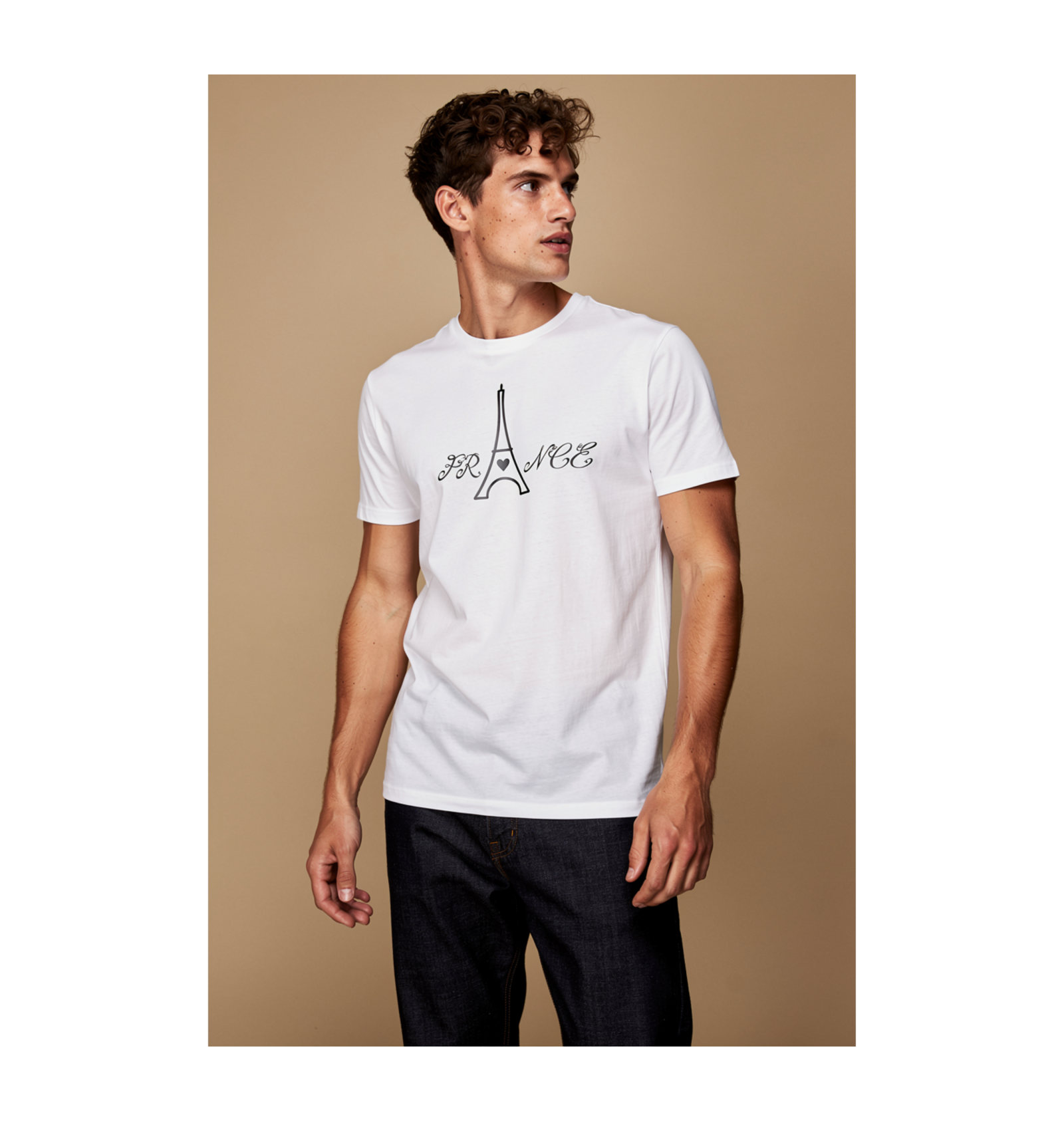 France T-shirt and Eiffel Tower Logo